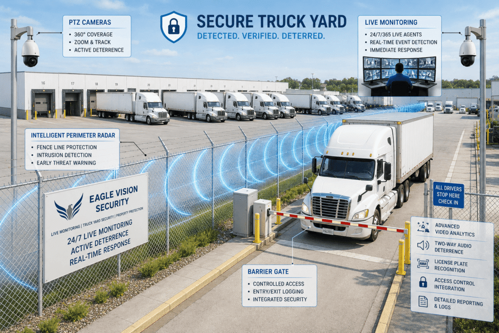 security radar for Lathrop yards